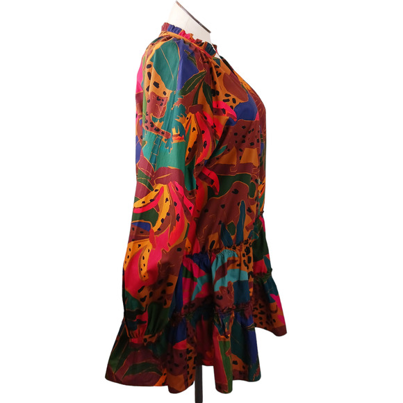 Colorful Midi Dress - Picture 6 of 13